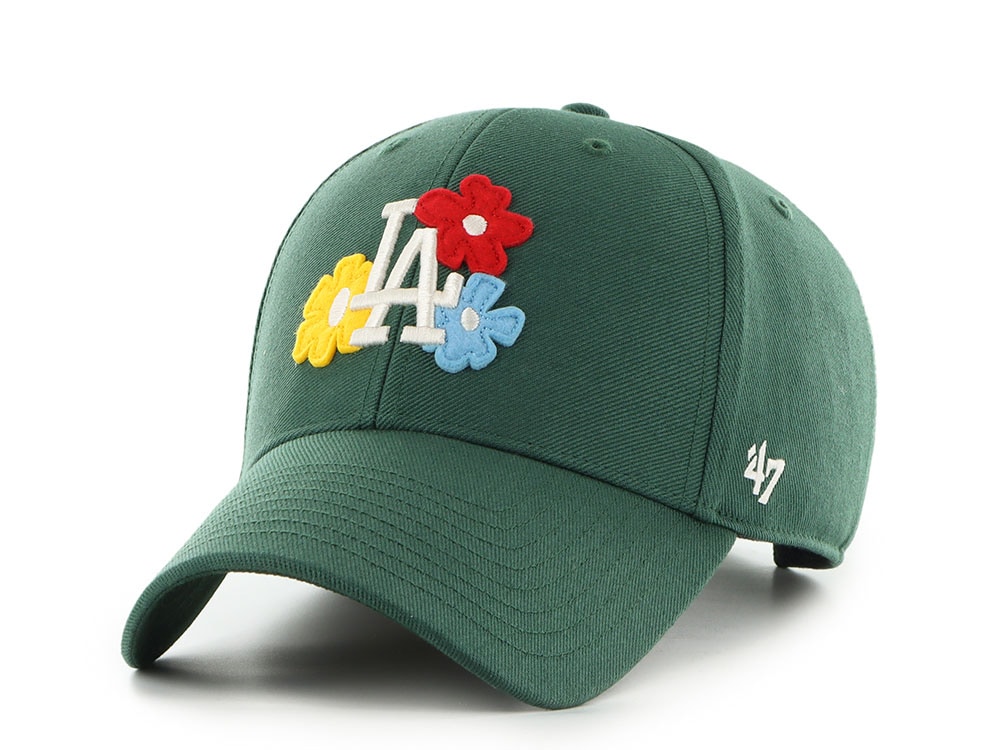 47 Brand Los Angeles Dodgers Gallery Dark Green MVP Strapback Casquette