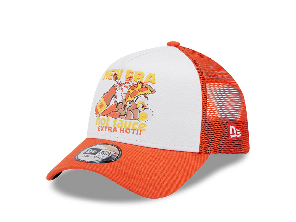 New Era Soy Hot Sauce  9Forty A Frame Trucker Snapback Casquette