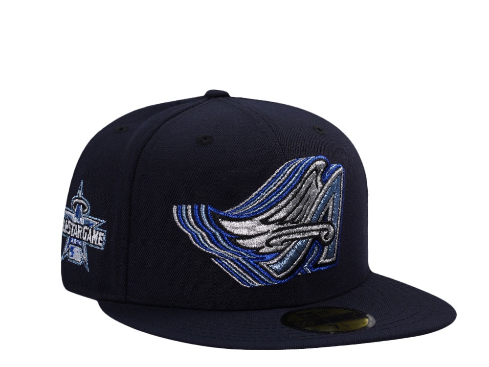 New Era Anaheim Angels All Star Game 2010 Navy Metallic Edition 59Fifty Fitted Casquette