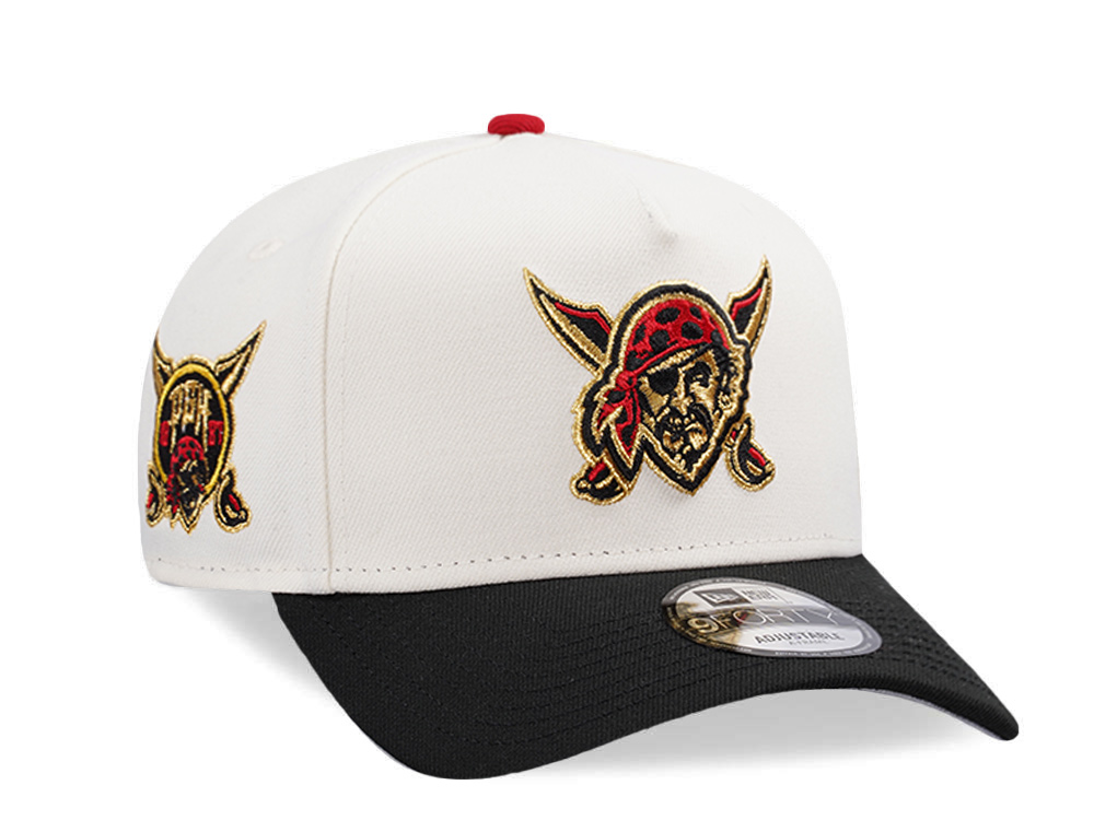 New Era Pittsburgh Pirates Chrome Two Tone Edition 9Forty A Frame Snapback Casquette