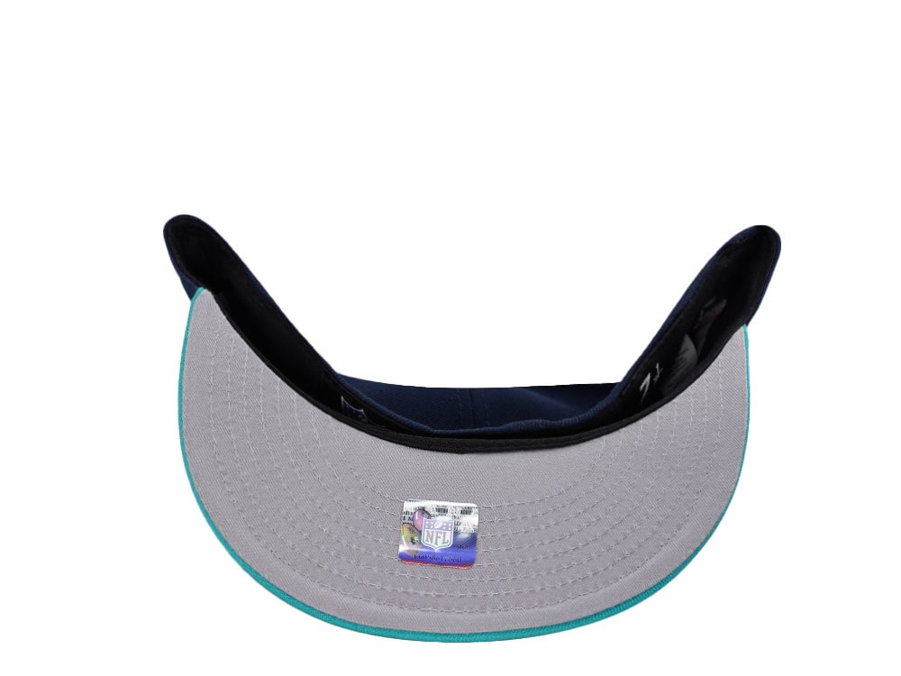 New Era Miami Dolphins 40th Anniversary Navy Two Tone Edition 59Fifty Fitted Casquette