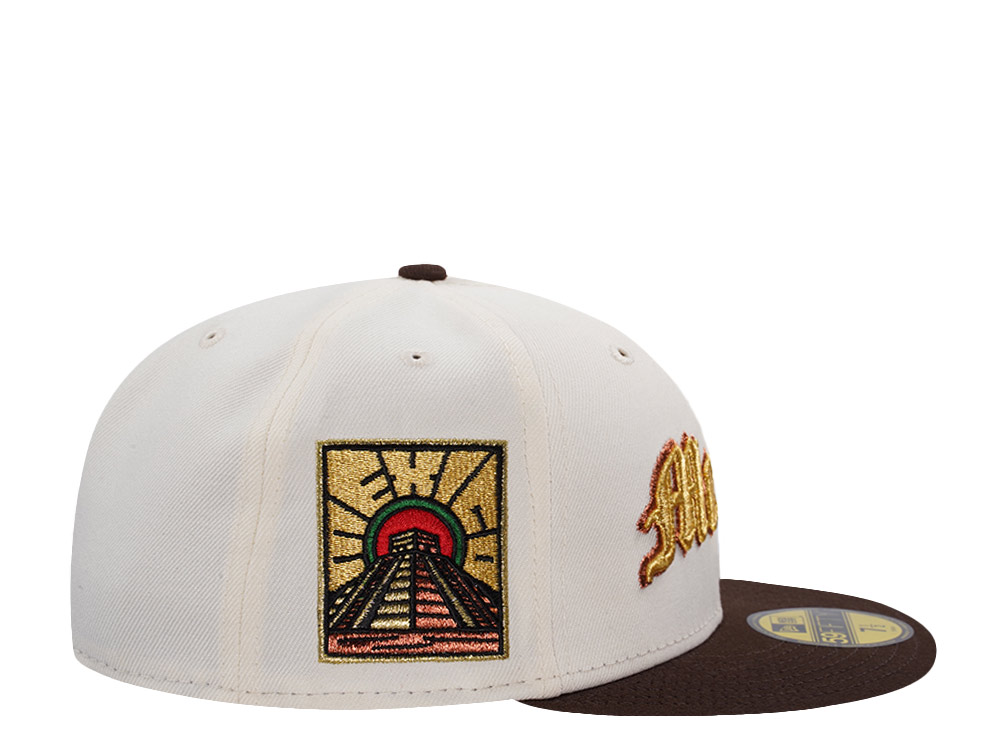 New Era Mexico Temple Chrome Two Tone Edition 59Fifty Fitted Casquette