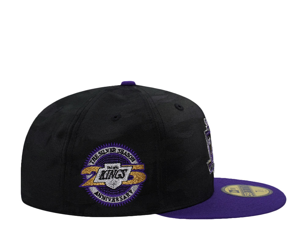 New Era Los Angeles Kings 25th Anniversary Black Two Tone Edition 59Fifty Fitted Casquette