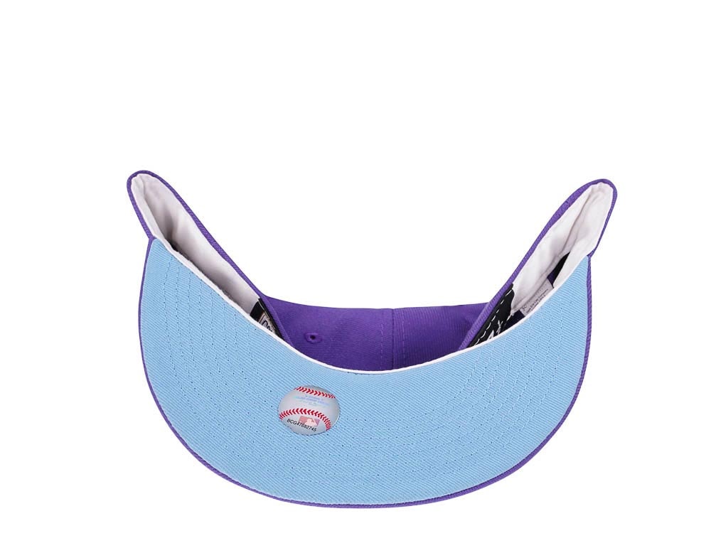 New Era Cincinnati Reds Riverfront Stadium Final Season Fresh Purple Edition 59Fifty Fitted Casquette