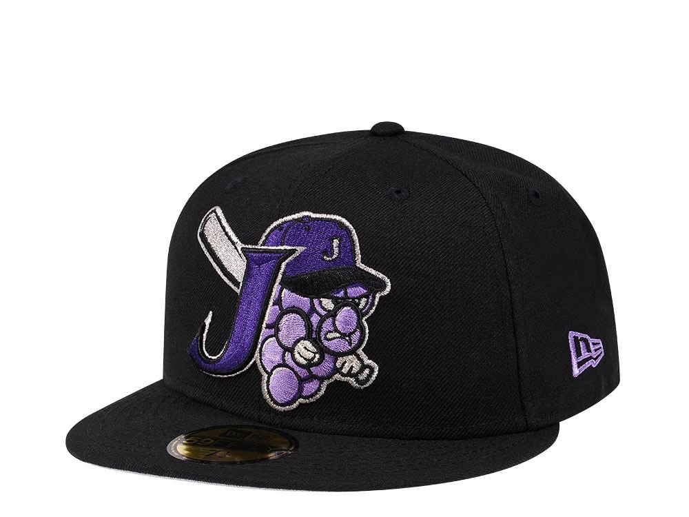 New Era Jamestown Jammers Black Edition 59Fifty Fitted Casquette