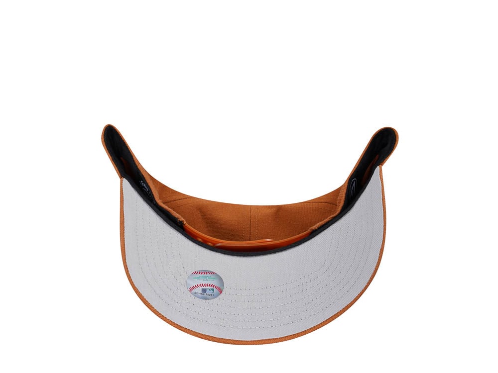 47Brand New York Yankees Burnt Orange Cold Zone MVP DP Snapback Casquette