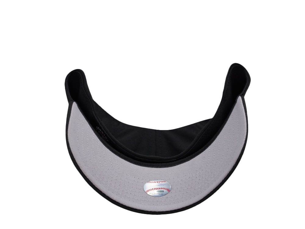 New Era New York Yankees Black Script Edition 39Thirty Stretch Fit Casquette