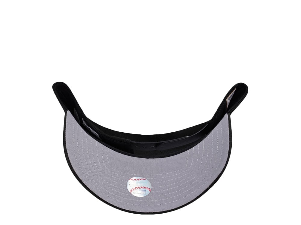 New Era Texas Rangers 40th Anniversary Metallic Black Prime Edition 9Forty A Frame Snapback Casquette