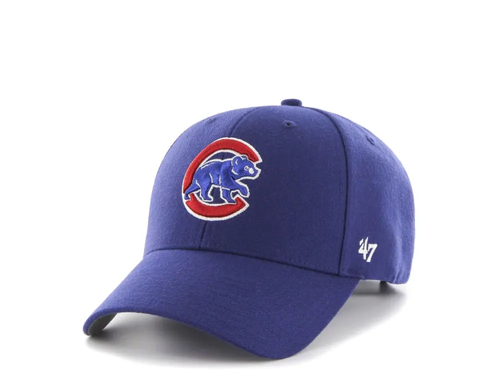 47brand Chicago Cubs Classic Curved Strapback Casquette