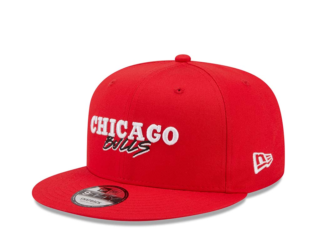 New Era Chicago Bulls Sript Team 9fifty Snapback Casquette