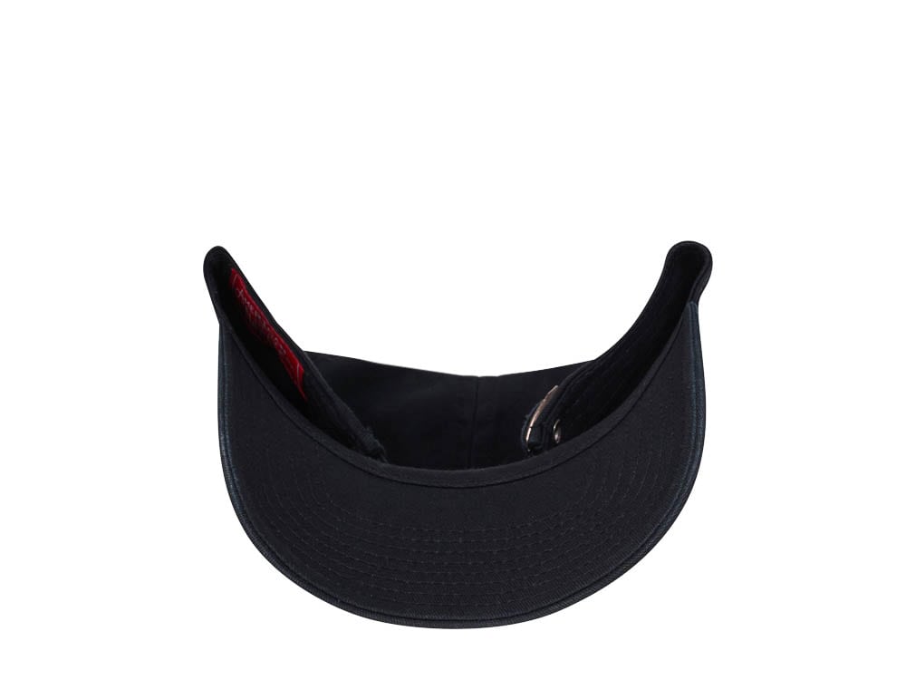 American Needle California Republic Black Vintage Casual Strapback Casquette