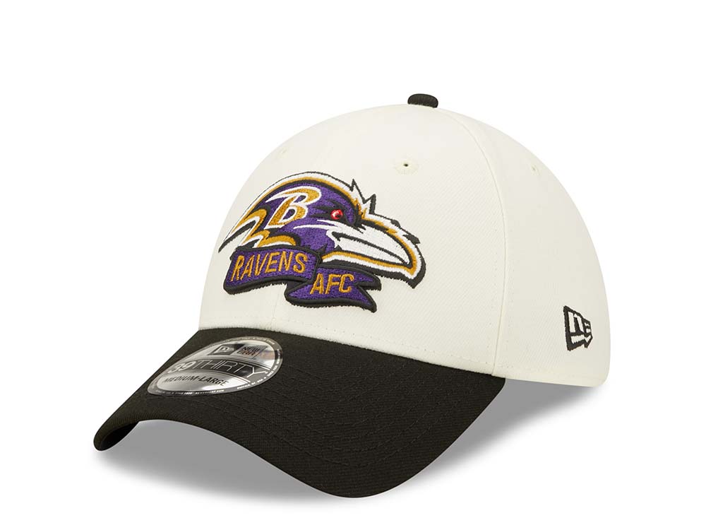 New Era Baltimore Ravens NFL Sideline 2022 39Thirty Stretch Casquette