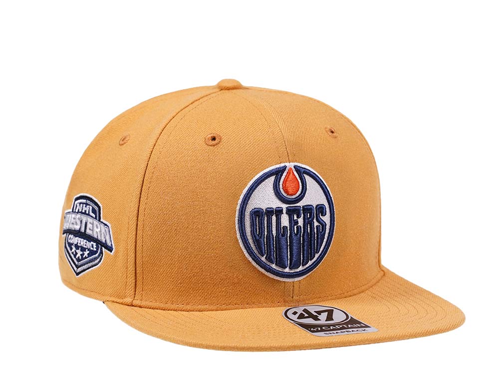 47brand Edmonton Oilers Grinder Edition Captain Snapback Casquette