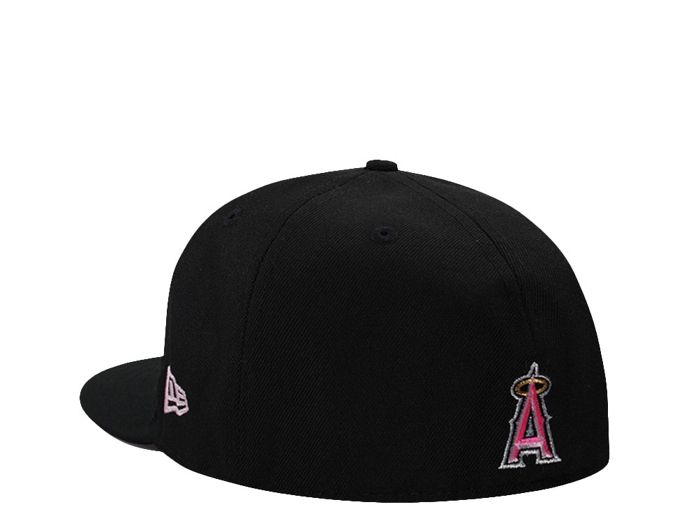 New Era Anaheim Angels 50th Anniversary Clouds Black Prime Edition 59Fifty Fitted Casquette
