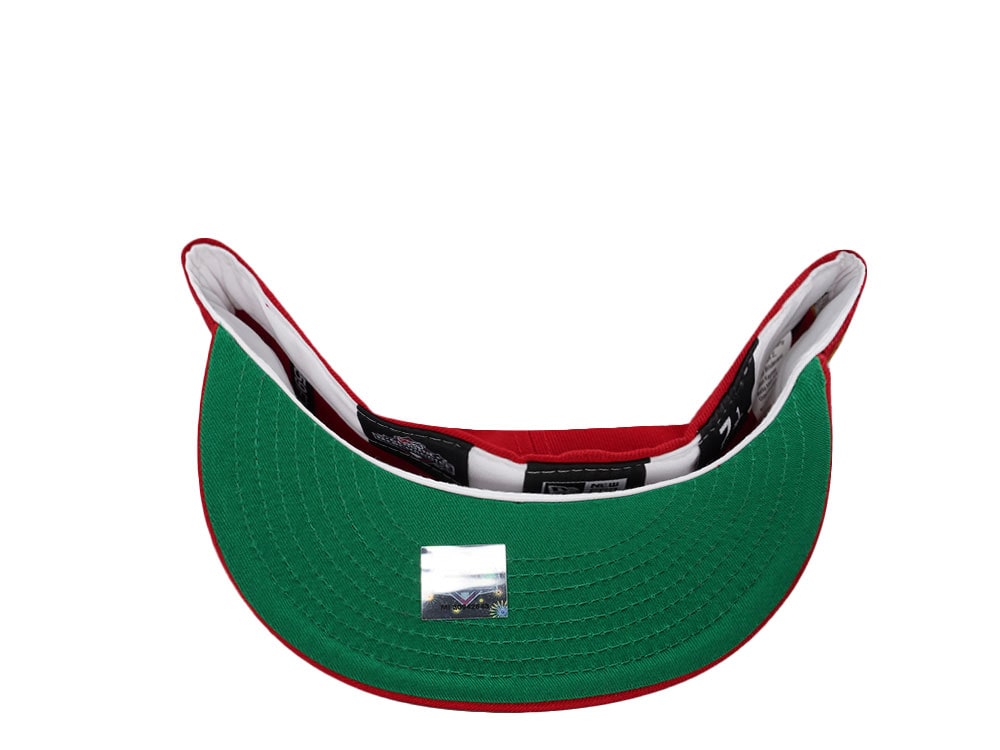 New Era Michigan Battle Cats Midwest League Red Prime Edition 59Fifty Fitted Casquette