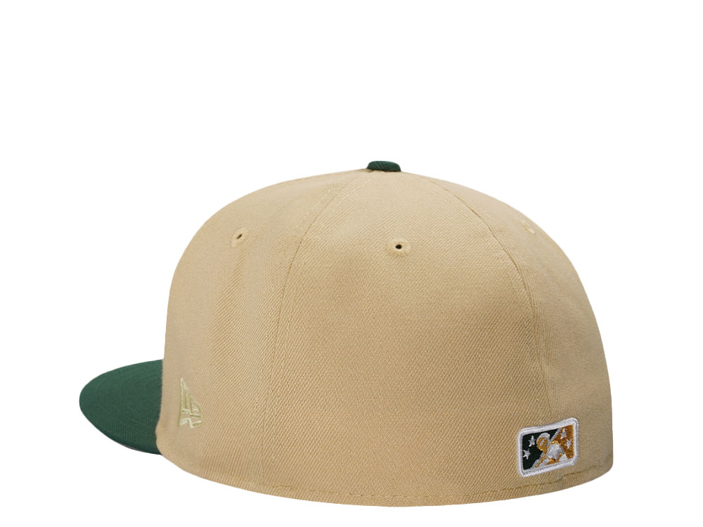 New Era Wisconsin Timber Rattlers 20 Seasons Vegas Gold Two Tone Edition 59Fifty Fitted Casquette