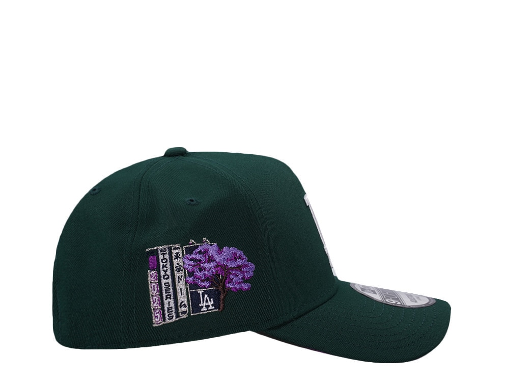 New Era Los Angeles Dodgers Tokyo Series 2025 Dark Green Prime Edition 9Forty A Frame Snapback Casquette