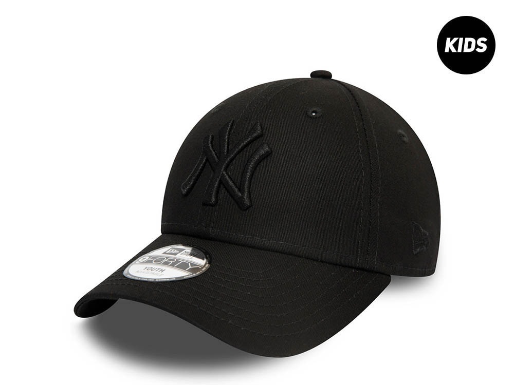 New Era New York Yankees Black Kids 9Forty Strapback Casquette
