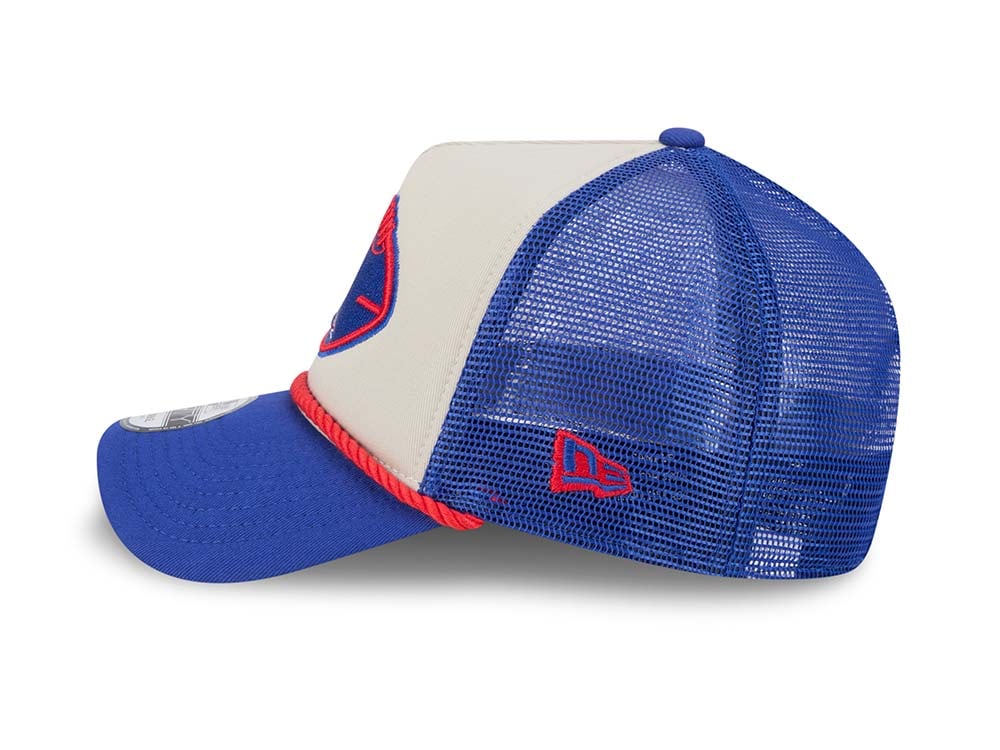 New Era New England Patriots Sideline 2024 9Forty A Frame Trucker Snapback Casquette