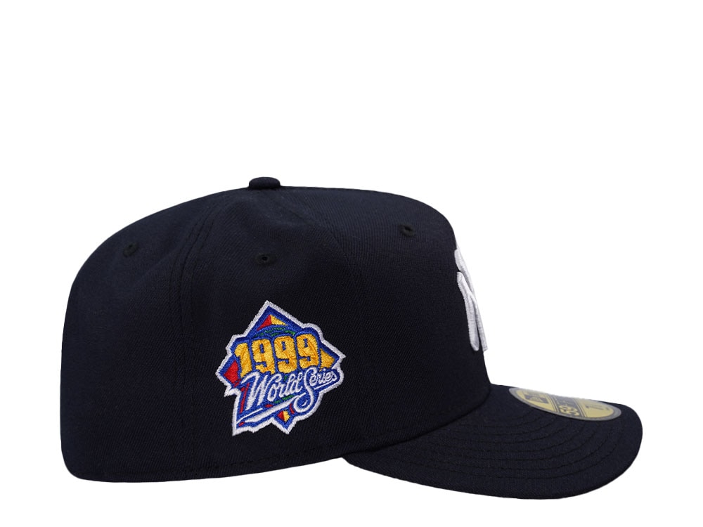 New Era New York Yankees World Series 1999 Navy Prime Edition 59Fifty Pre Curved Fitted Casquette