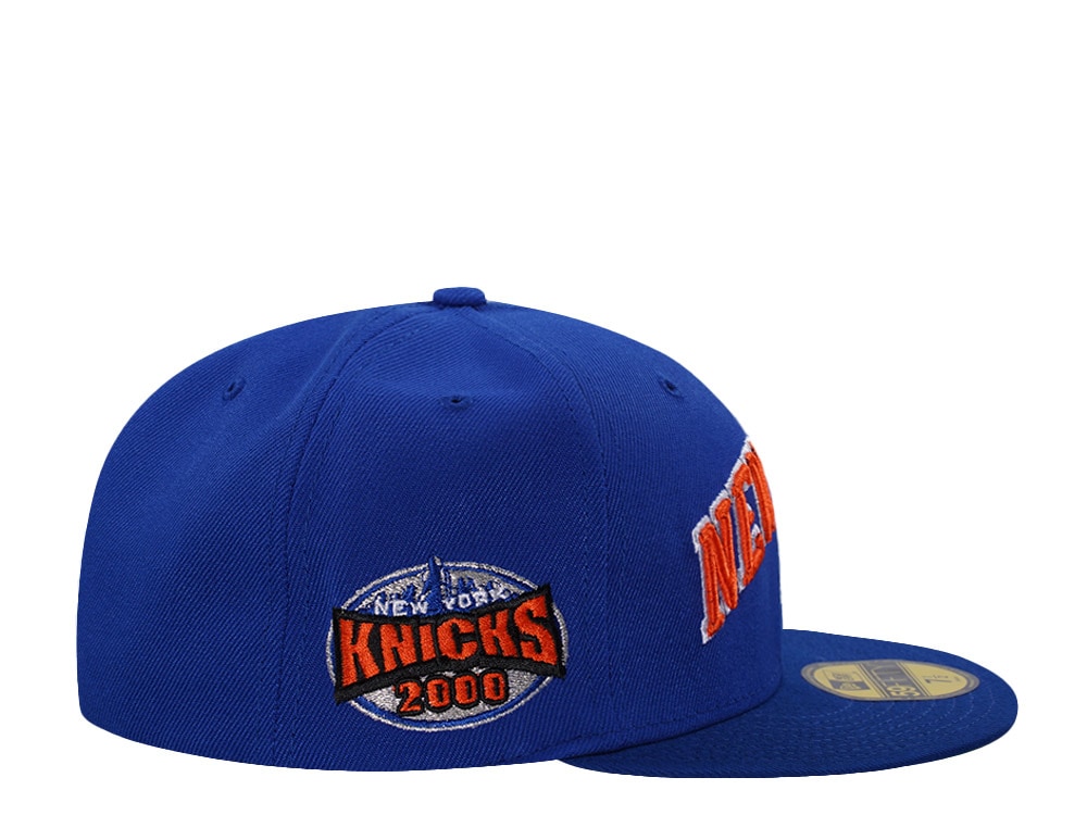 New Era New York Knicks 2000 Blue Prime Edition 59Fifty Fitted Casquette