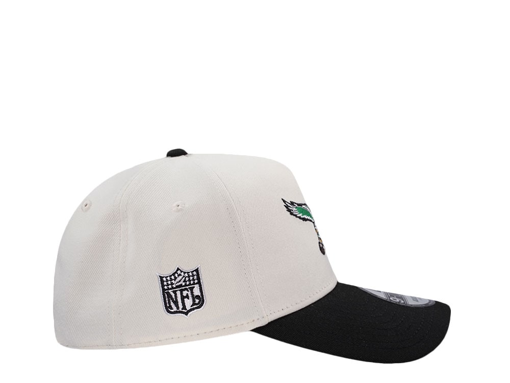 New Era Philadelphia Eagles Classic Chrome Two Tone Edition 9Forty A Frame Snapback Casquette