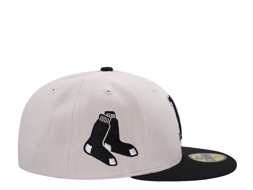 New Era Boston Red Sox Stone Two Tone Horror Edition 59Fifty Fitted Casquette