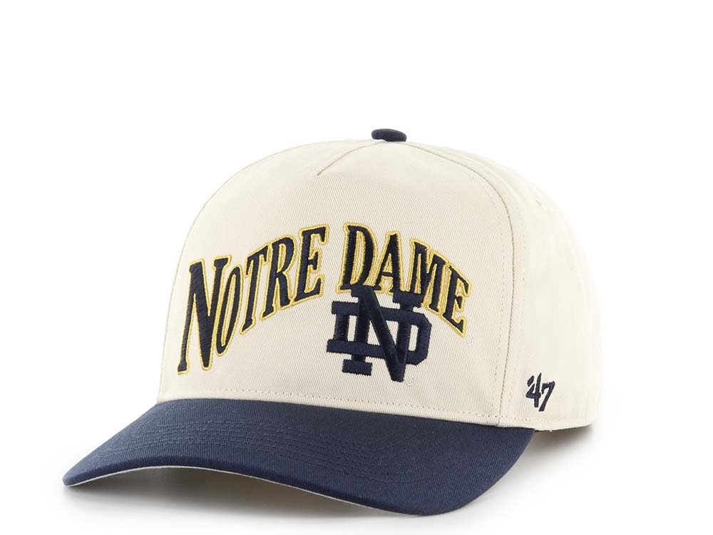 47Brand Notre Dame Fighting Irish Two Tone Hitch Snapback Casquette