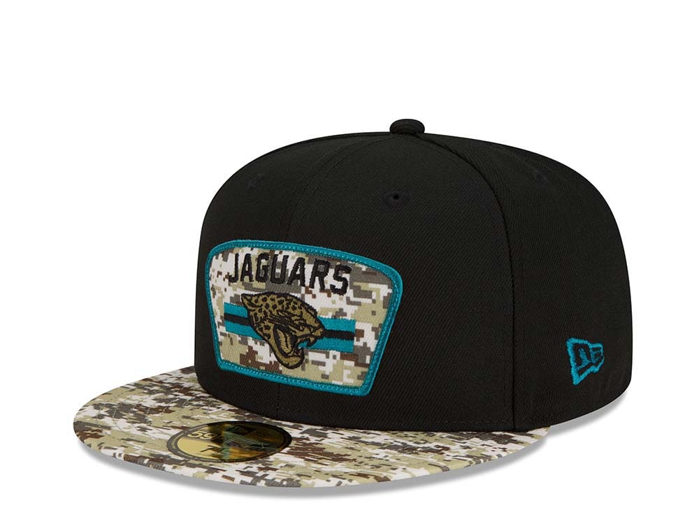 New Era Jacksonville Jaguars Salute to Service 21 59Fifty Fitted Casquette