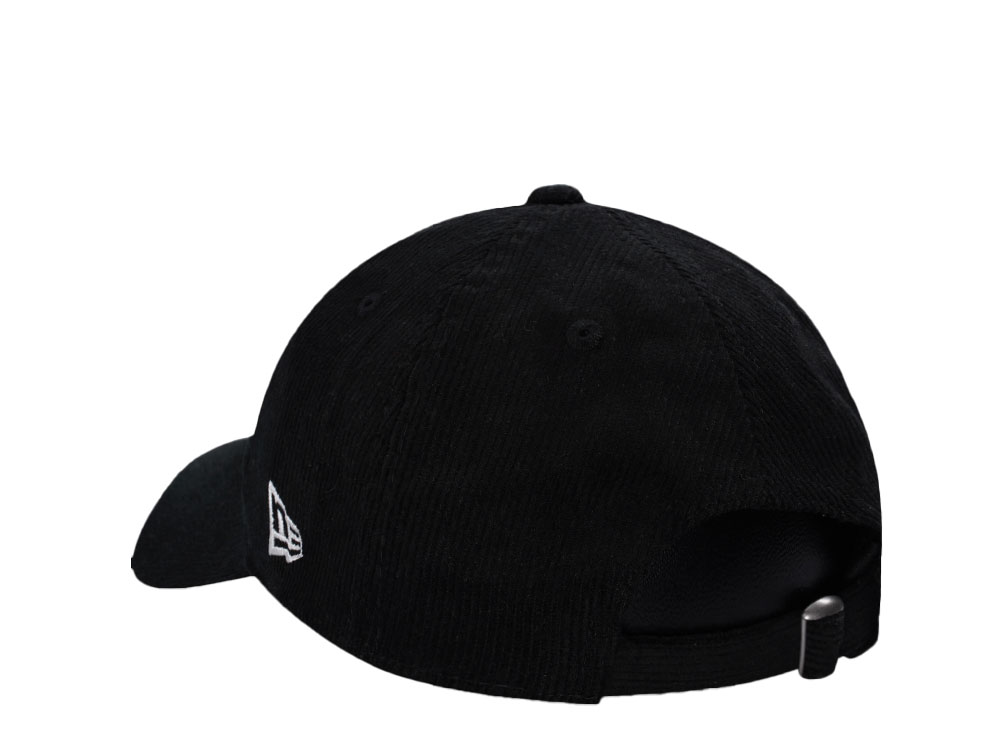 New Era Atlanta Black Crackers Corduroy Black Prime Edition 9Twenty Adjustable Casquette