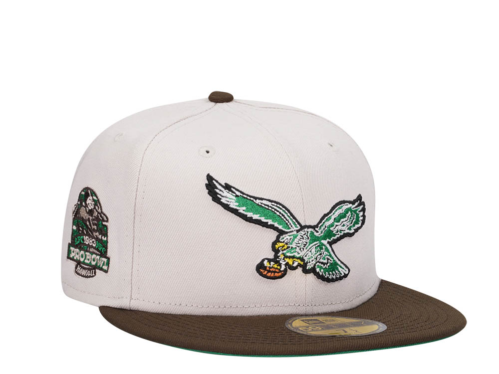 New Era Philadelphia Eagles Pro Bowl Hawaii 1983 Two Tone Edition 59Fifty Fitted Casquette
