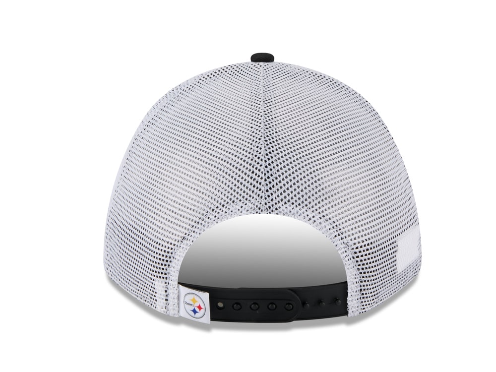 New Era Pittsburgh Steelers Official Team Color Edition 9Forty M Crown A Frame Trucker Snapback Casquette