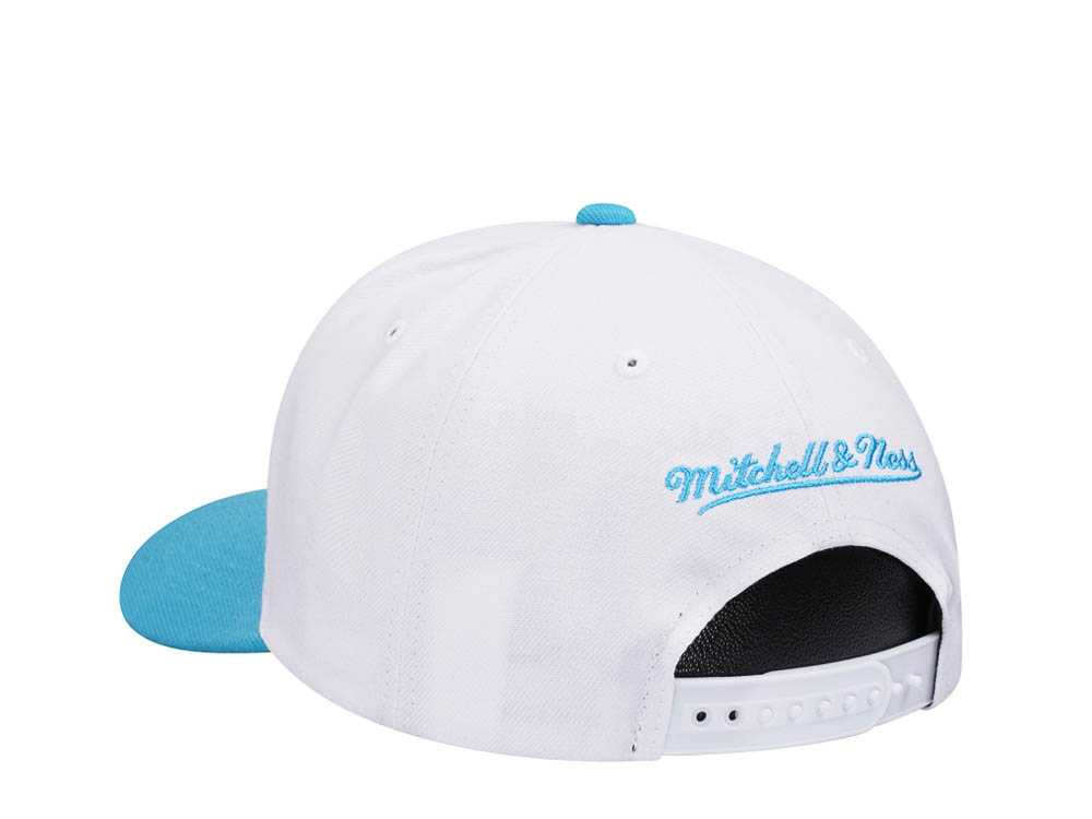 Mitchell & Ness Utah Jazz Team Two Tone 2.0 Pro White Snapback Casquette