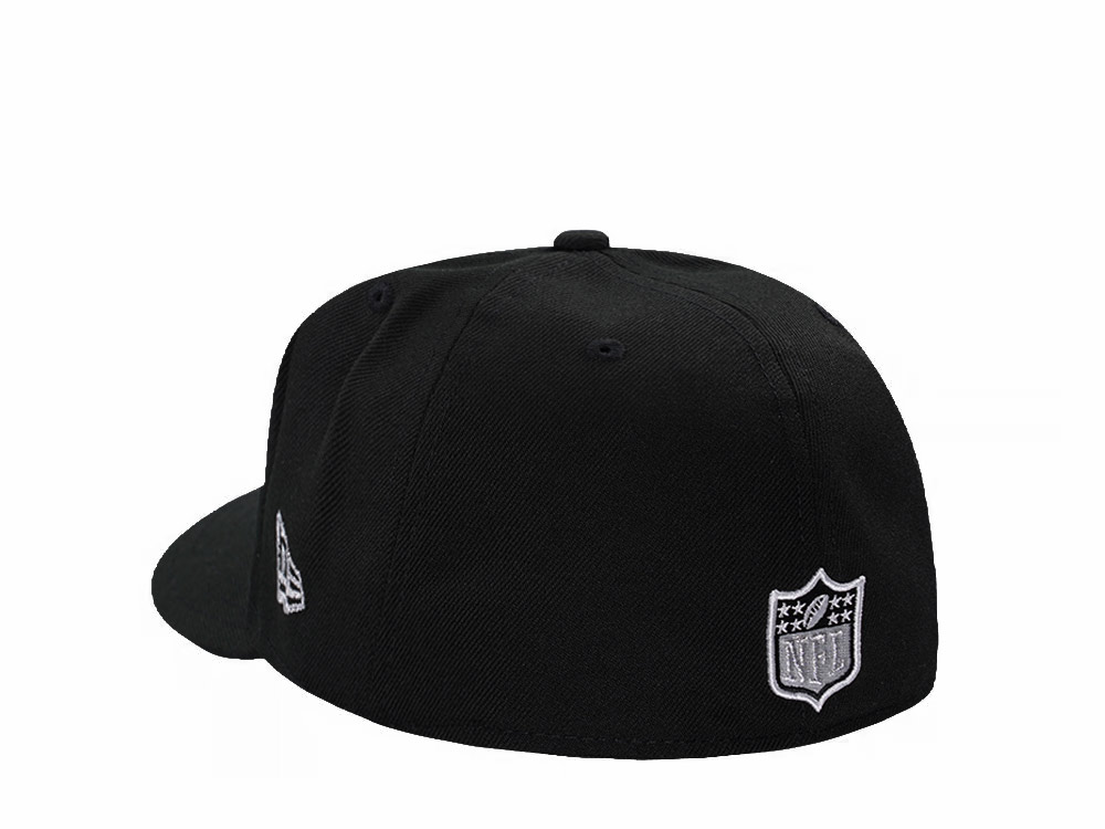 New Era Las Vegas Raiders Black Classic Edition Pre Curved 59Fifty Fitted Casquette