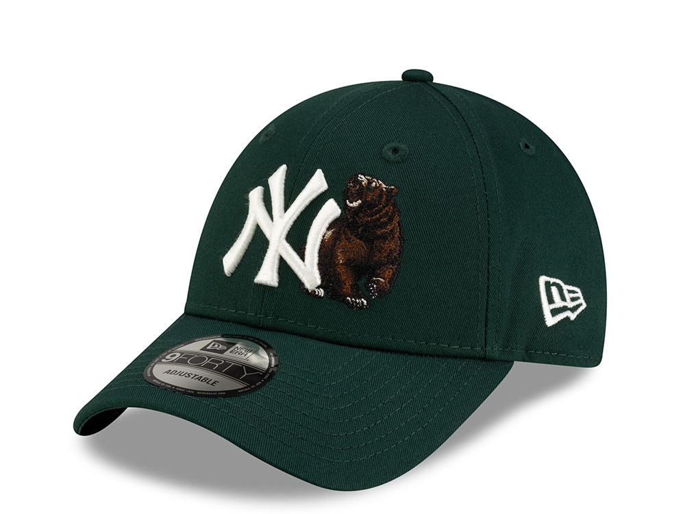 New Era New York Yankees Outdoor Icon Dark Green Prime Edition 9Forty Adjustable Casquette