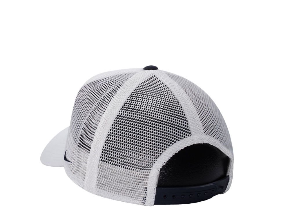Nike New York Yankees Primetime Dri-Fit Rise White Edition Trucker Snapback Casquette