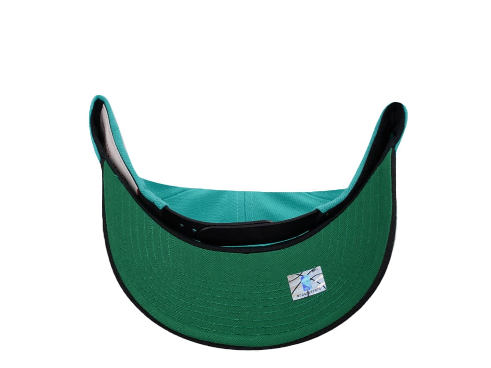 Mitchell & Ness San Antonio Spurs Hardwood Classic Pro Crown Fit Teal Snapback Casquette