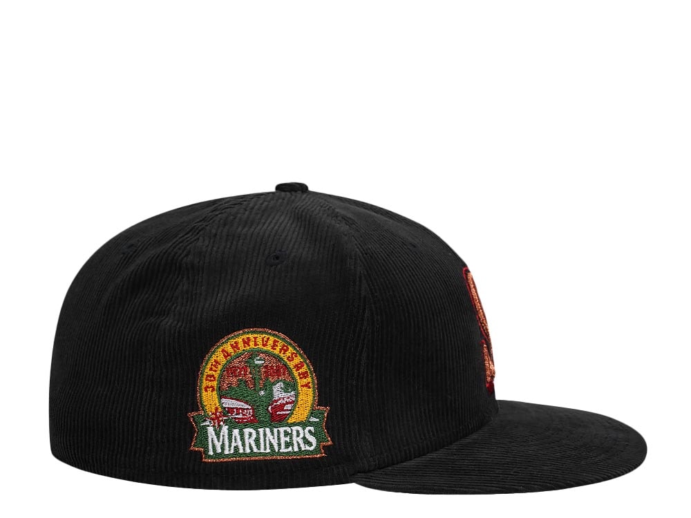 New Era Seattle Mariners 30th Anniversary Corduroy Copper Edition 59Fifty Fitted Casquette