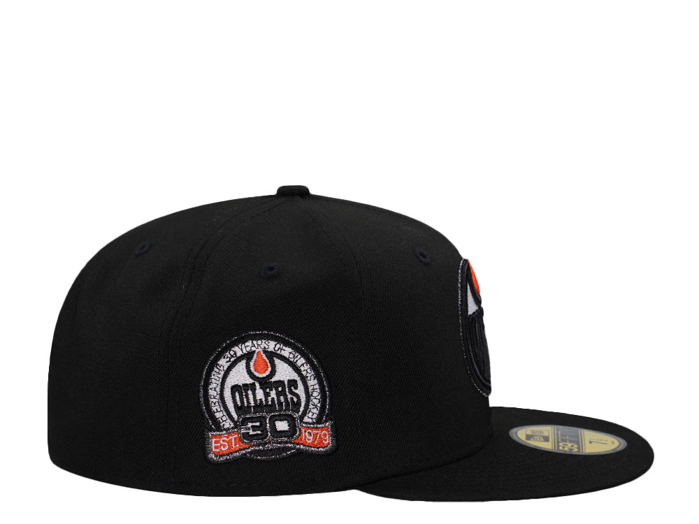 New Era Edmonton Oilers 30th Anniversary Metallic Prime Edition 59Fifty Fitted Casquette