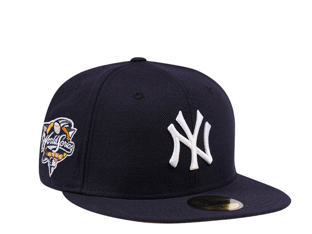 New Era New York Yankees World Series 2000 Navy and Toast Edition 59Fifty Fitted Casquette