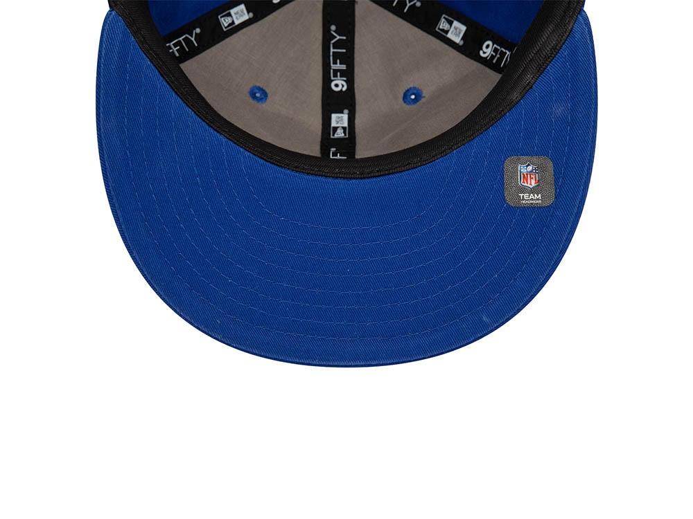 New Era New York Giants Retro Royal Blue 9Fifty Retro Crown Snapback Casquette