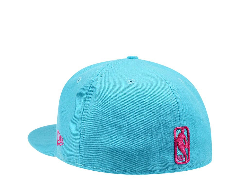 New Era Miami Heat Vice Blue Edition 59Fifty Fitted Casquette