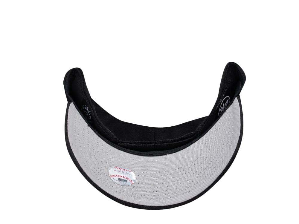 47Brand Chicago White Sox Black MVP Strapback Casquette