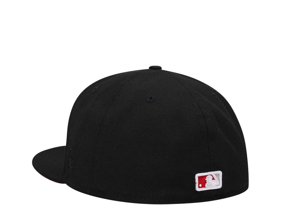 New Era Minnesota Twins Bomba Squad Black and Red Metallic Edition 59Fifty Fitted Casquette
