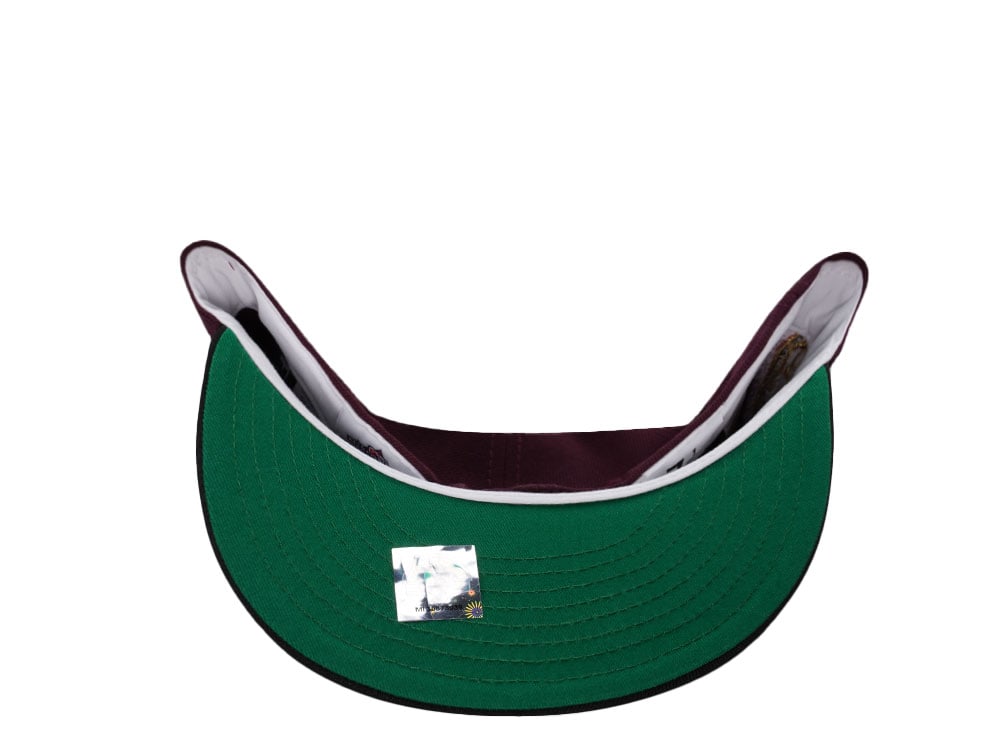 New Era Birmingham Barons Southern League Baseball Maroon Two Tone Edition 59Fifty Fitted Casquette