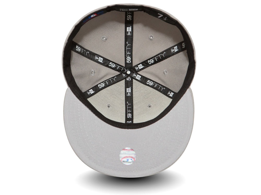 New Era Los Angeles Dodgers Plain Gray Prime Edition 59Fifty Fitted Casquette