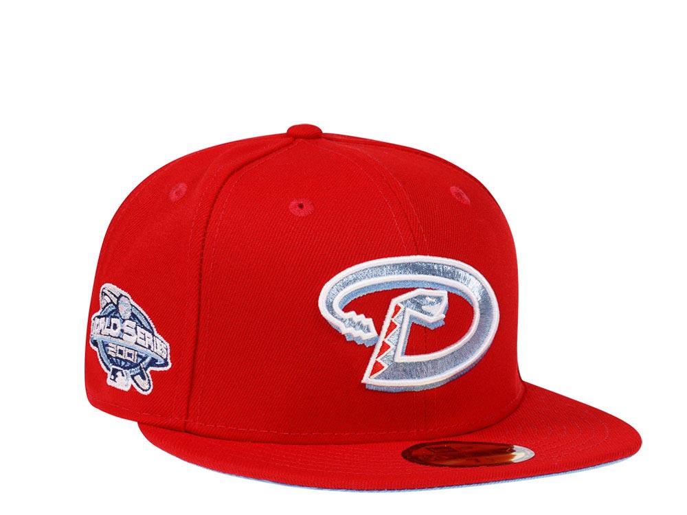 New Era Arizona Diamondbacks World Series 2001 Arctic Fire Edition 59Fifty Fitted Casquette