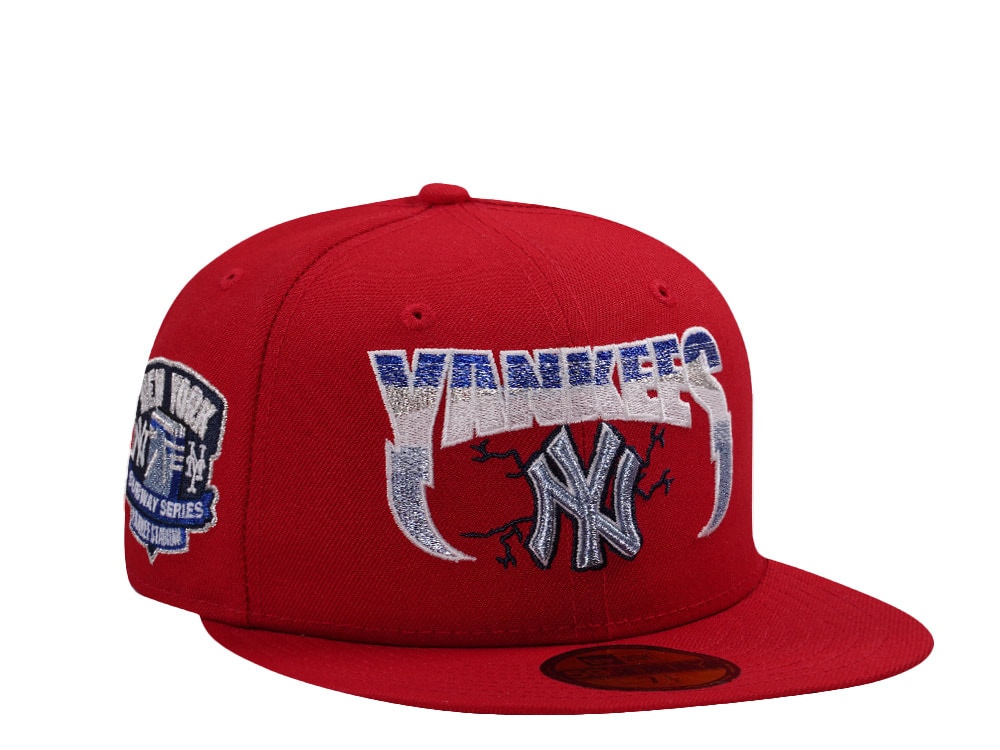 New Era New York Yankees Subway Series Scarlet Prime Edition 59Fifty Fitted Casquette