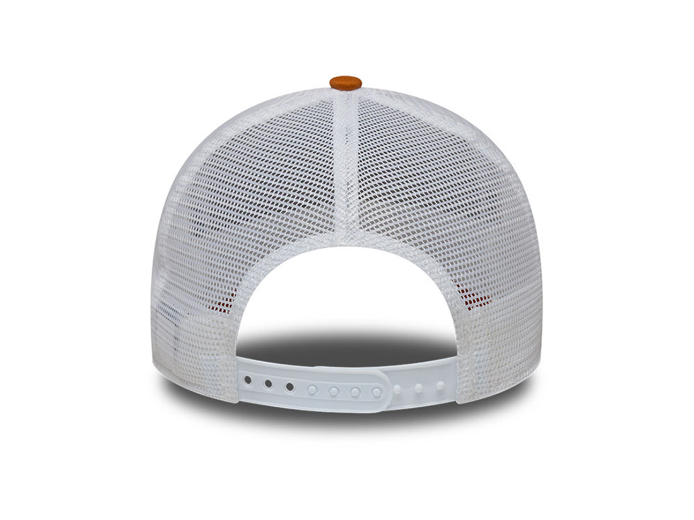 New Era Fishing Burnt Orange 9Forty A Frame Trucker Snapback Casquette