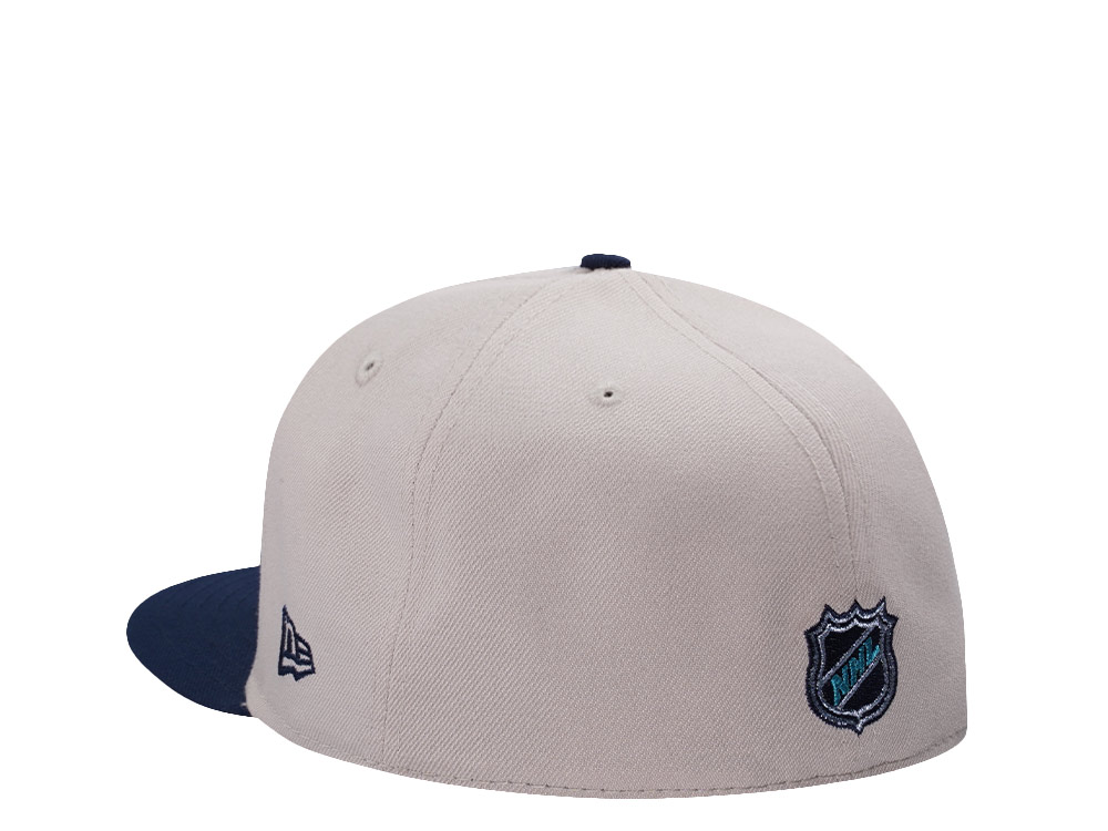 New Era Anaheim Ducks Stadium Series Stone Two Tone Edition 59Fifty Fitted Casquette